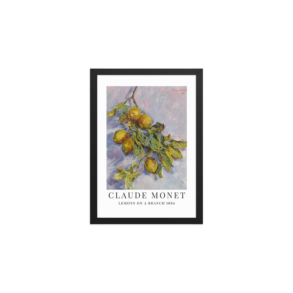 Thumbnail: Claude Monet Lemons on a Branch