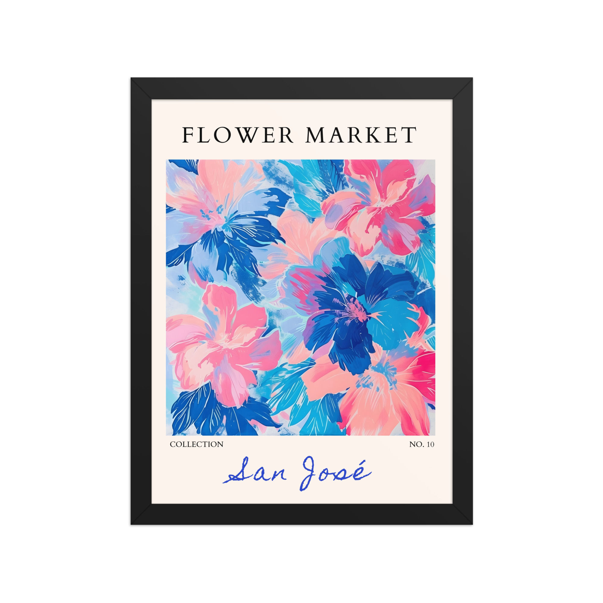 San Jose | Framed Botanical Wall Art: Nature Prints from Global Cities