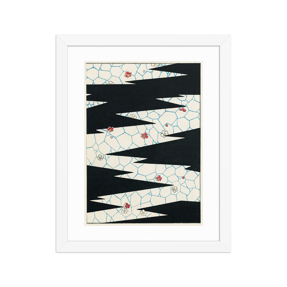 Thumbnail: Shin Bijutsukai  zigs | Japanese Art | Bold Abstract | Zigzags