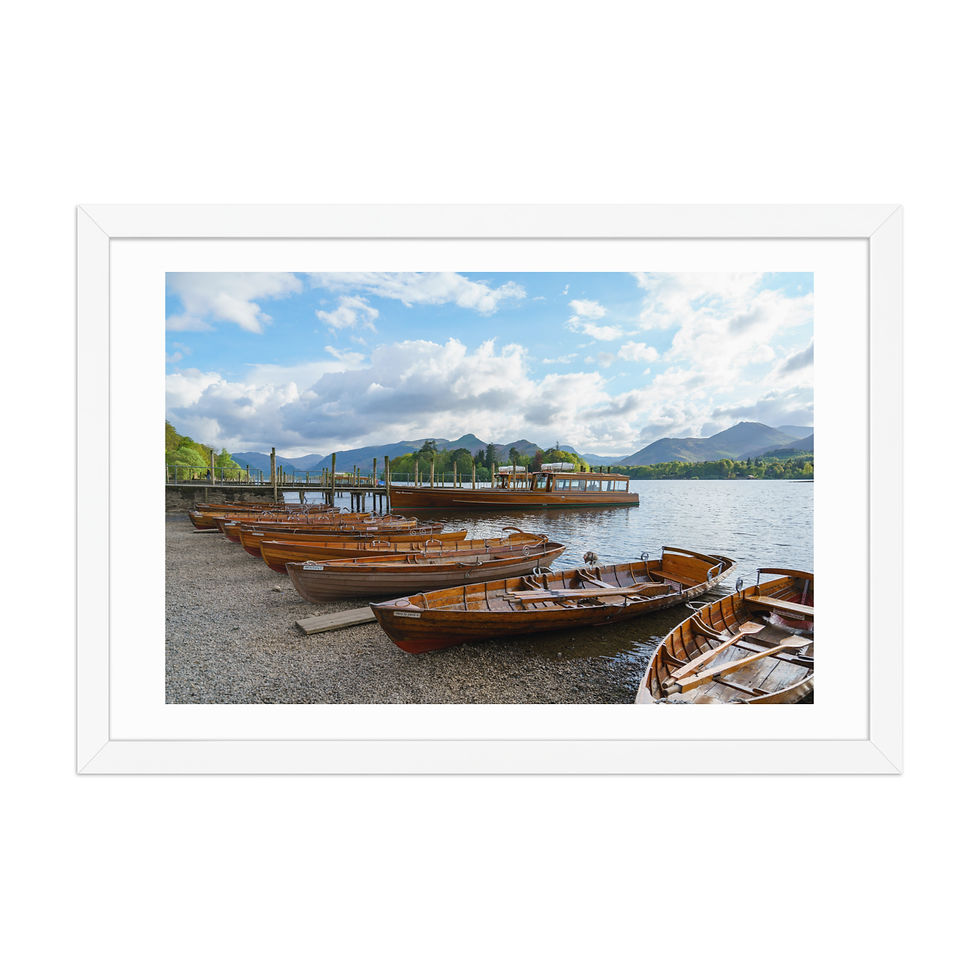 Thumbnail: Derwentwater | Framed Landscape Photography Poster 