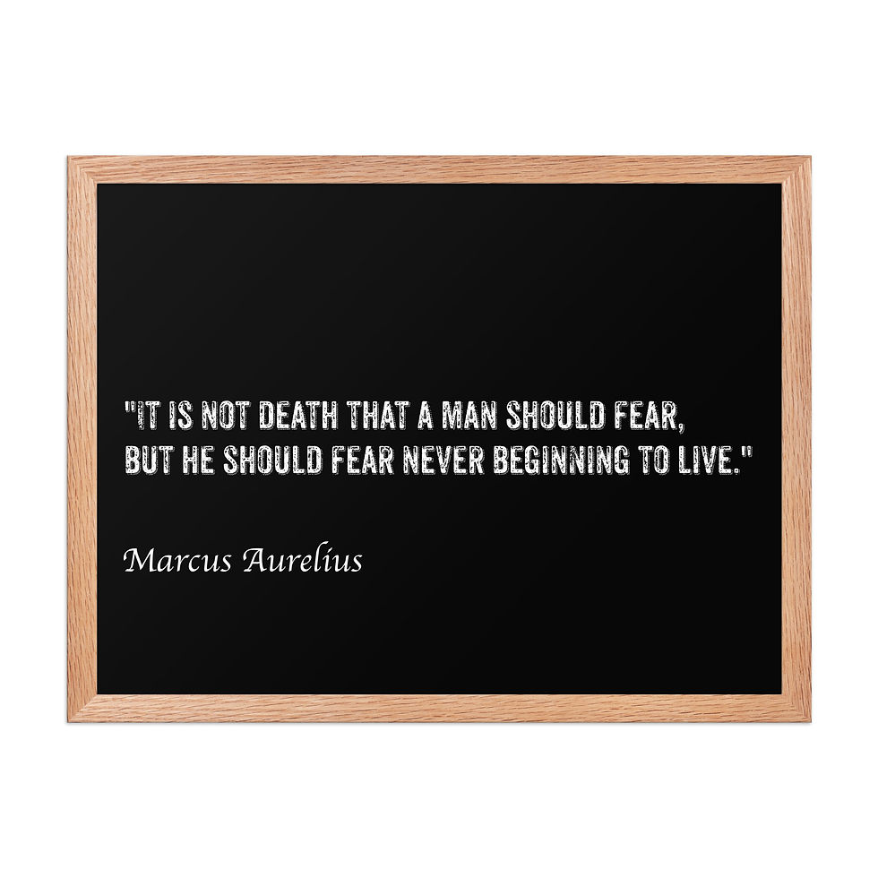 Thumbnail: Inspirational Stoic Wall Art for Living Room