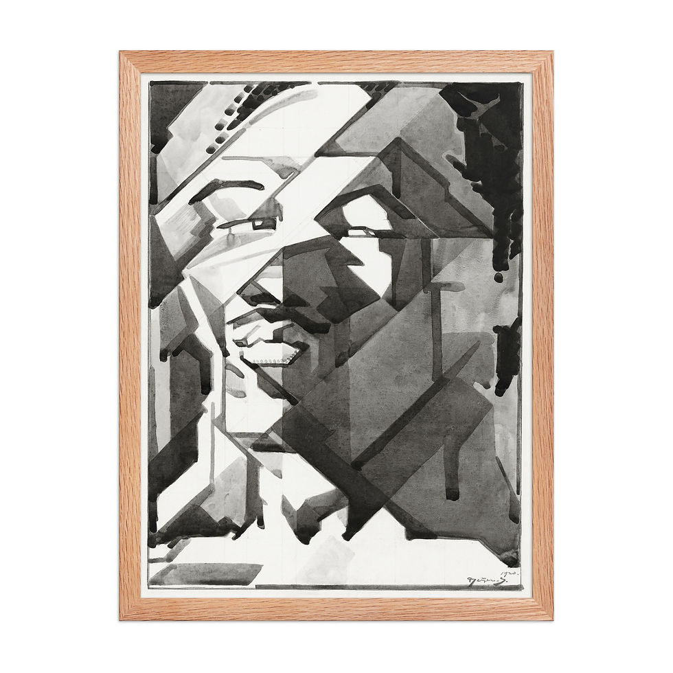 Thumbnail: Framed Contemporary Art For Living Room