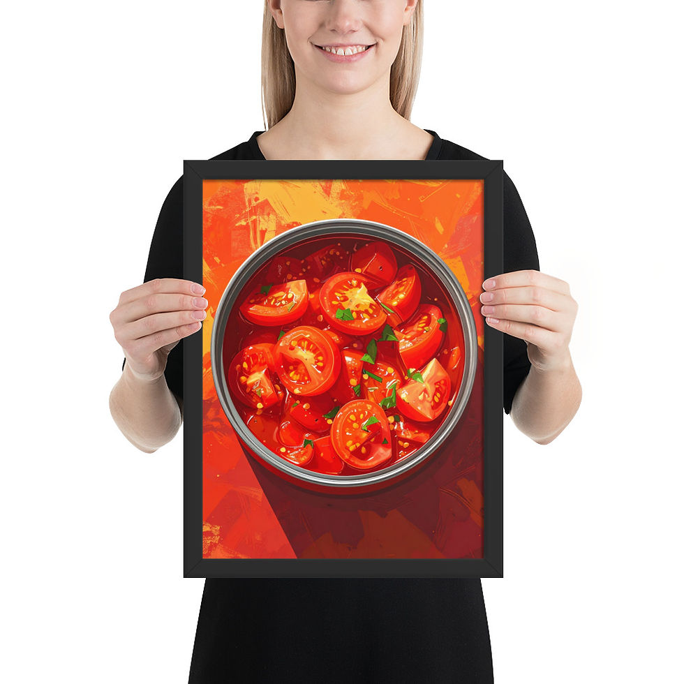 Thumbnail: Tomato Tin Kitchen Art