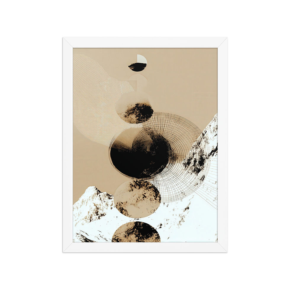 Thumbnail: Cycles neutral wall art 