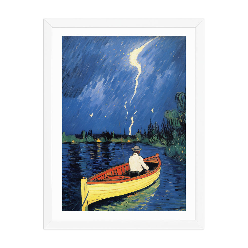 Thumbnail: Vibrant Abstract Wall Art for Living Room Decor