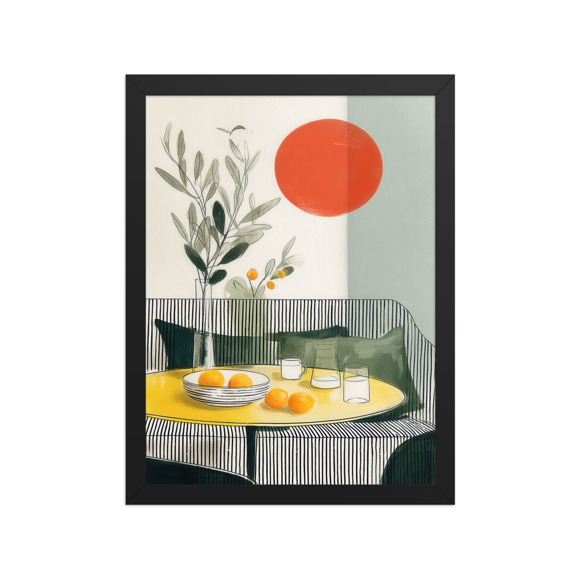 Breakfast Gouache