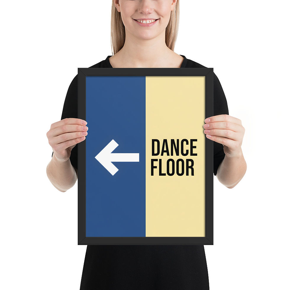 Thumbnail: Dance Floor Framed Print