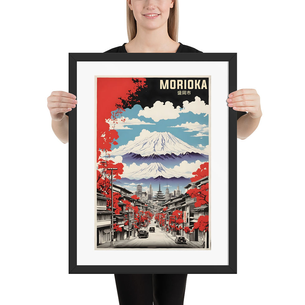 Thumbnail: Morioka | Japanese Travel Poster