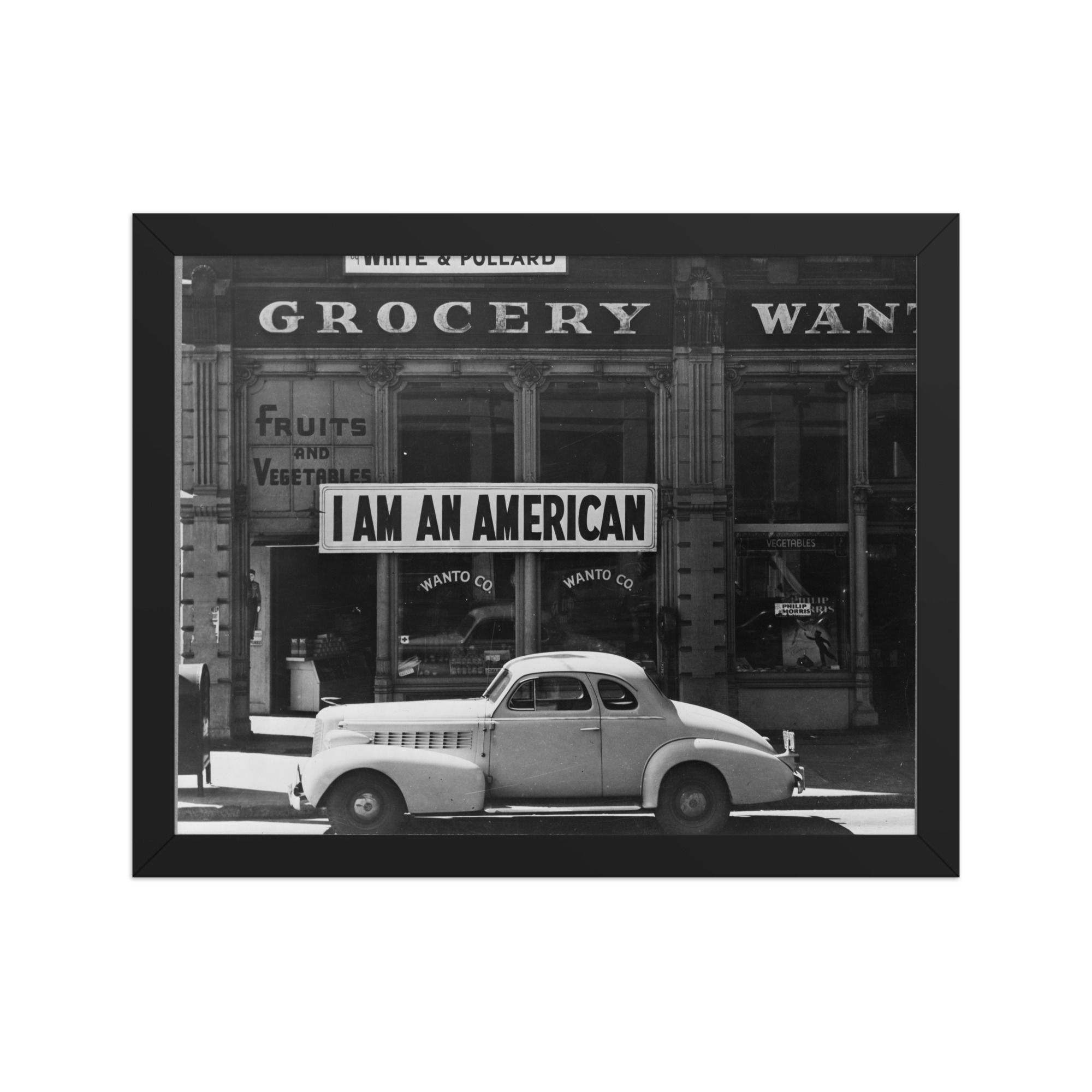 Historic Statement — Vintage American Grocery Store Photograph