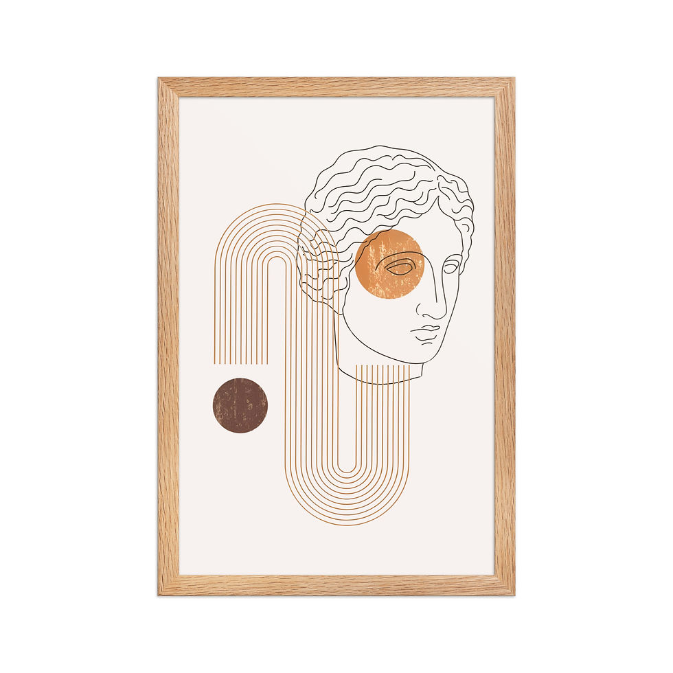 Thumbnail: Simple Boho Wall Art: Minimalist Decor for a Cozy Home Vibe v