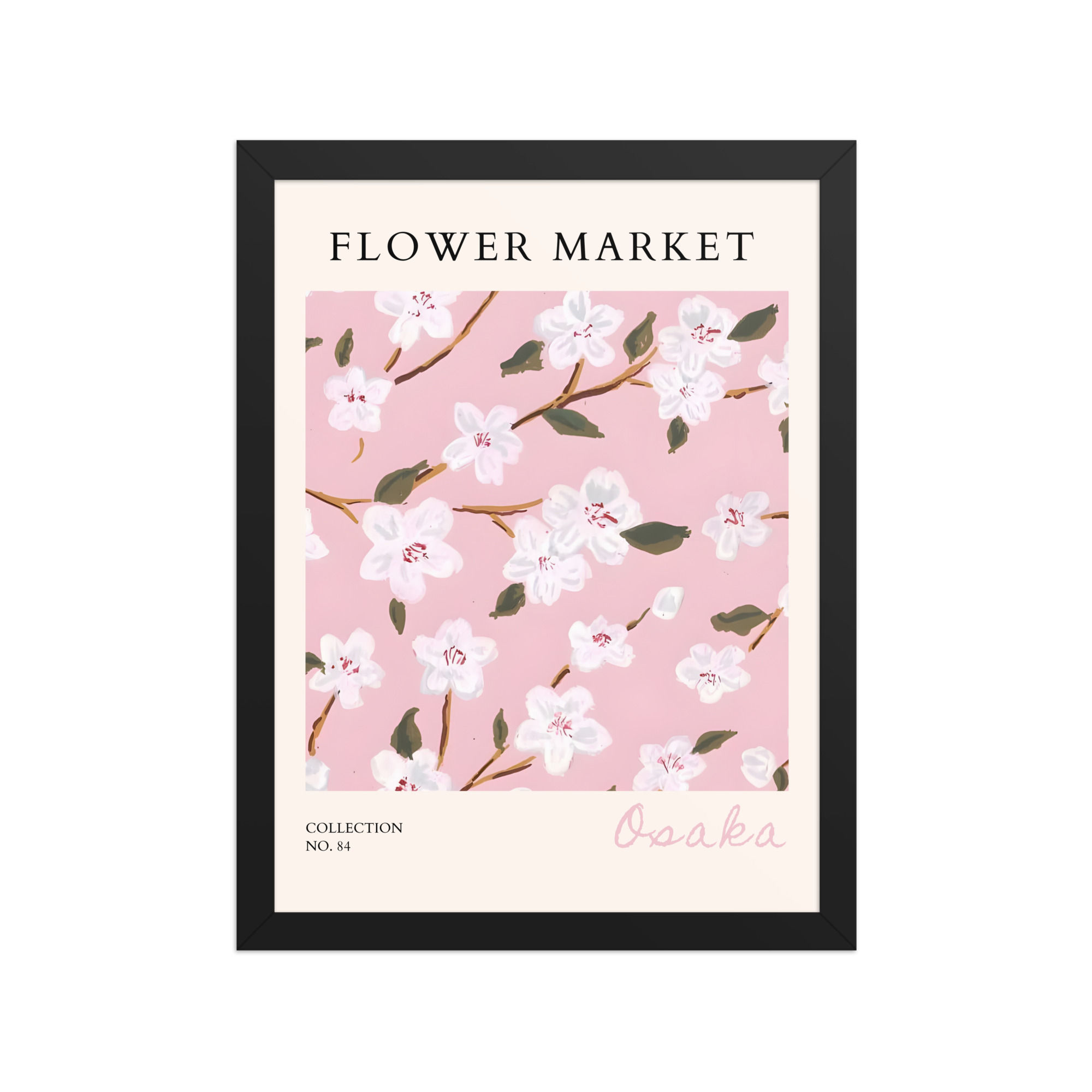 Osaka | Framed Botanical Wall Art: Nature Prints from Global Cities