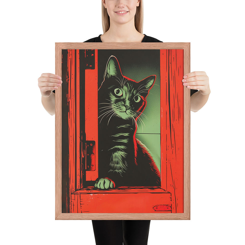 Thumbnail: Creep | Framed Art for Living Room Decor