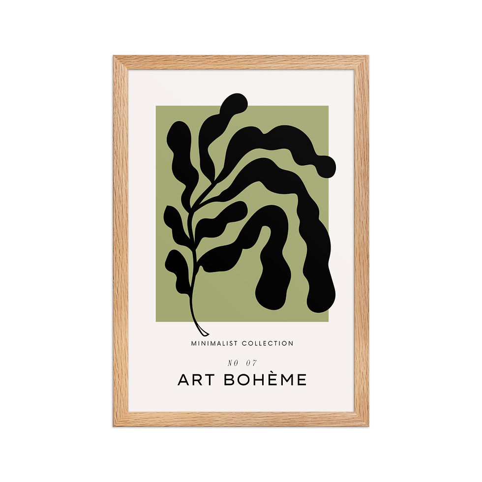 Thumbnail: Boho Minimalist Art: Simple Wall Decor for Stylish Home Interiors xi