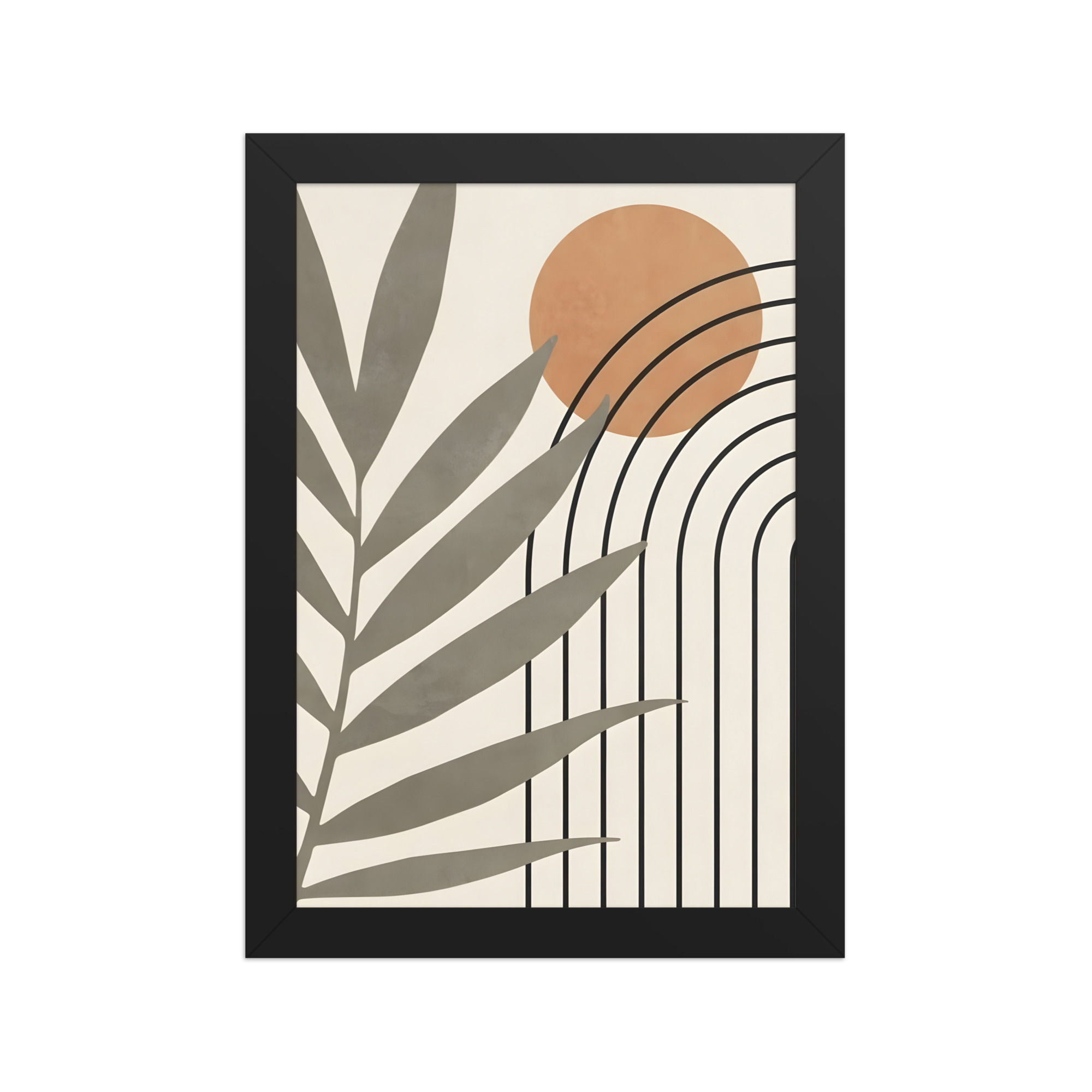 Boho Minimalist Art: Simple Wall Decor for Stylish Home Interiors botanical