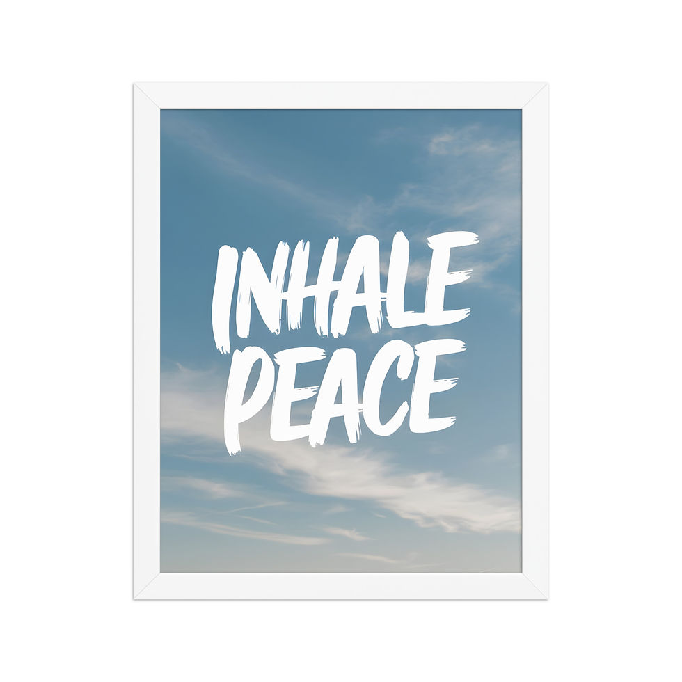 Thumbnail: Inhale Peace | Motivational Art