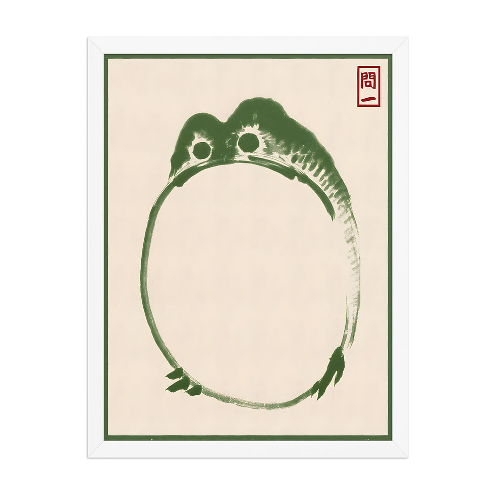 Thumbnail: Frog | Framed Art for Living Room Decor