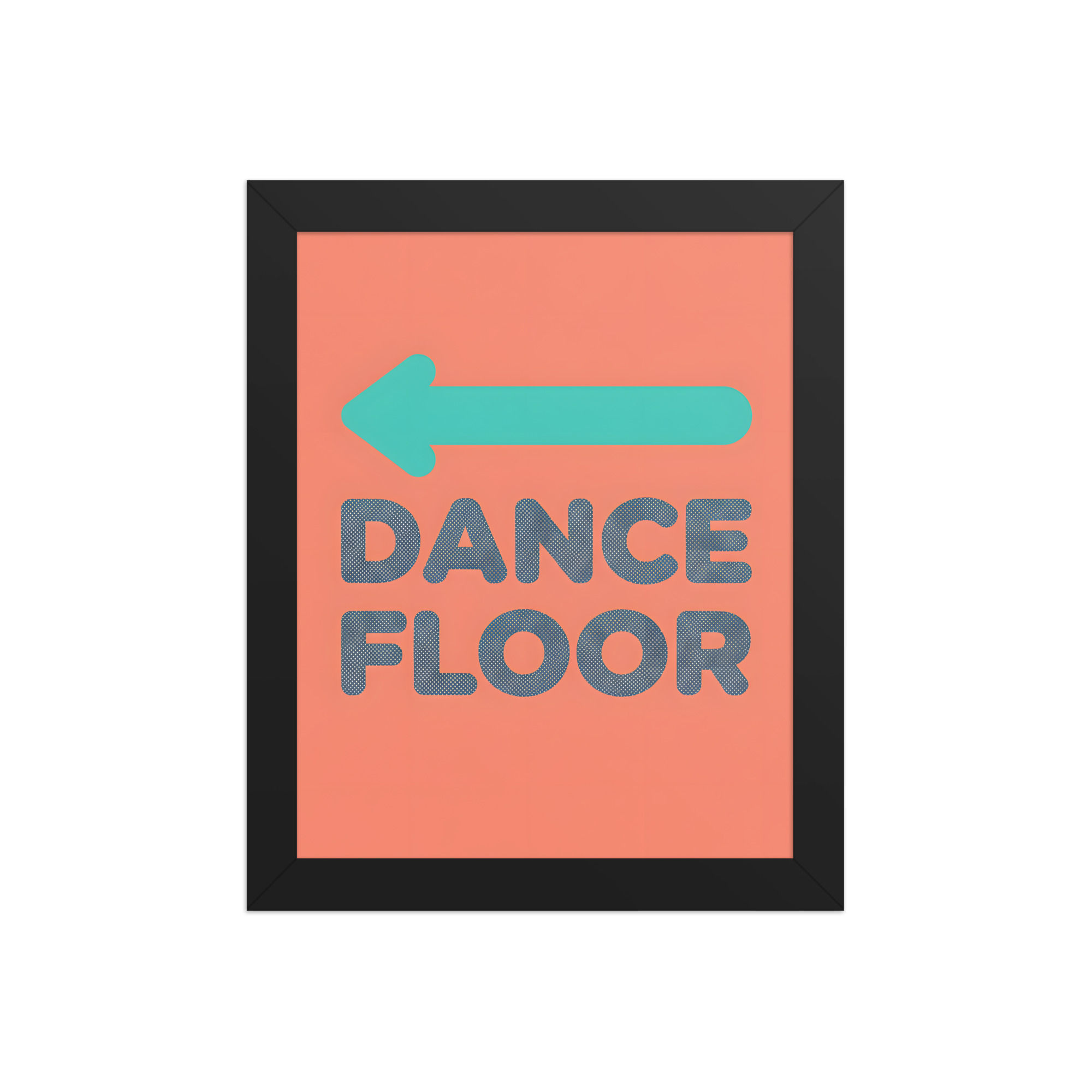 Dance Floor Framed Print