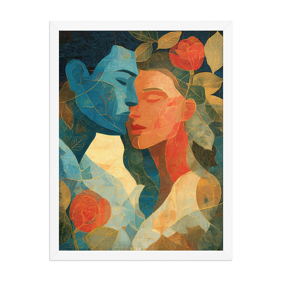 Thumbnail: Maximalist Portrait of Two Lovers 