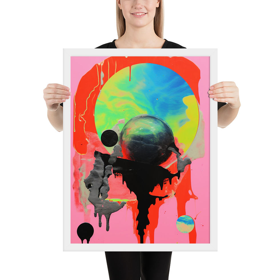 Thumbnail: Trendy Abstract Wall Decor for Chic Interiors
