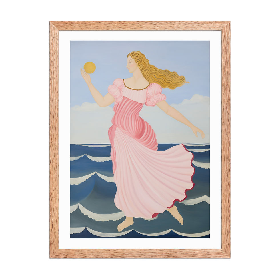 Thumbnail: Woman of the Seas Art Print