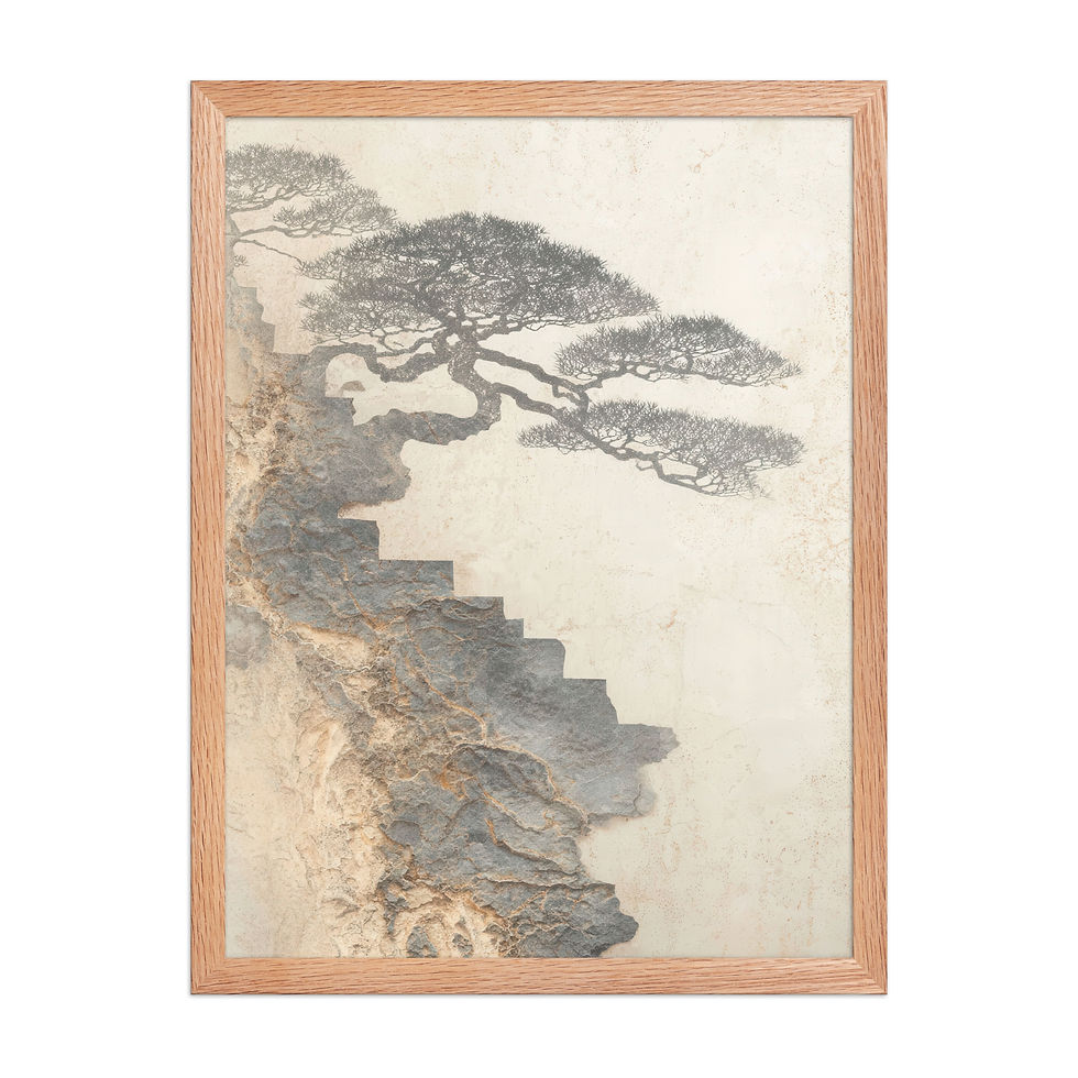 Thumbnail: Japandi Tree on a Mountain top Inspired