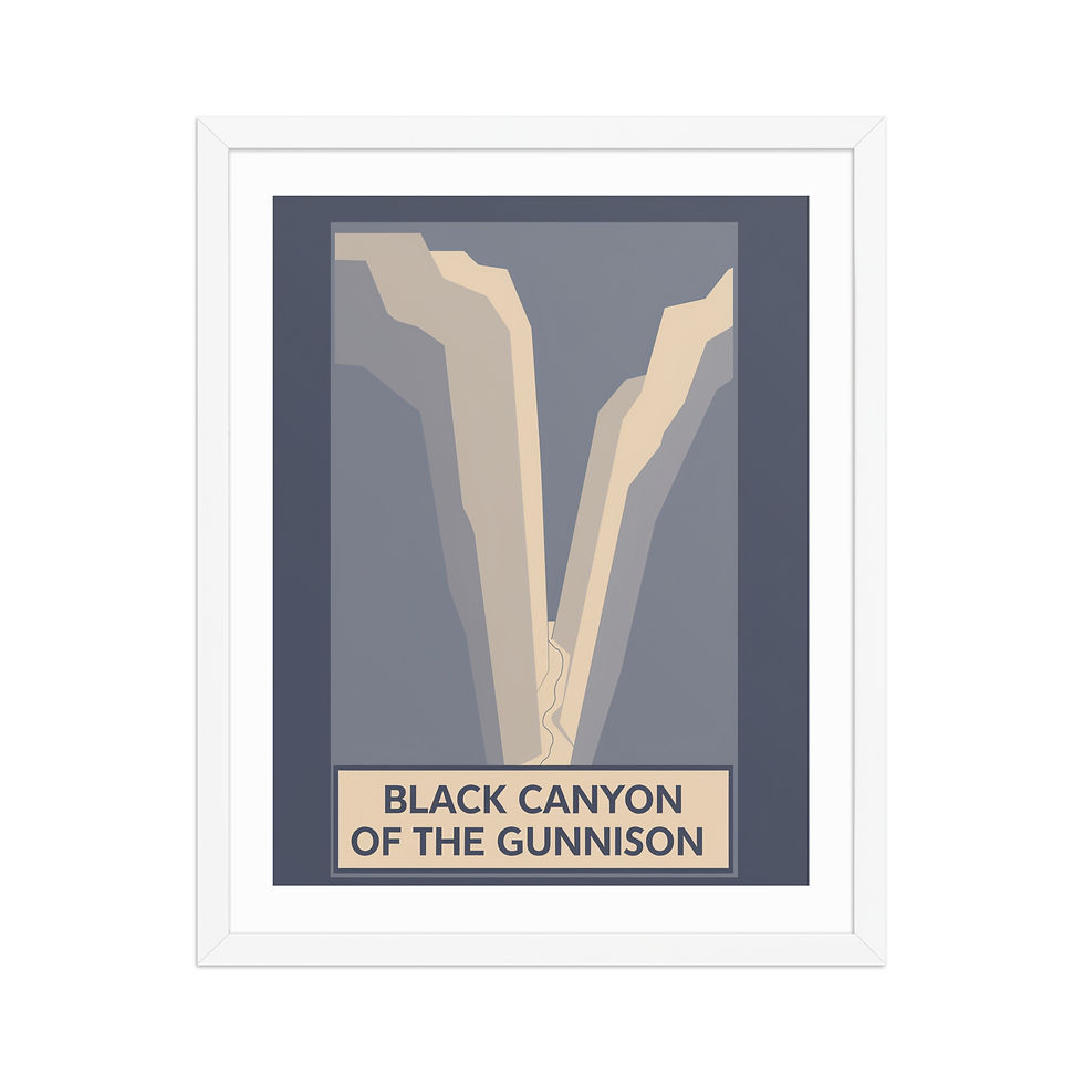 Thumbnail: Minimalist US National Parks Poster