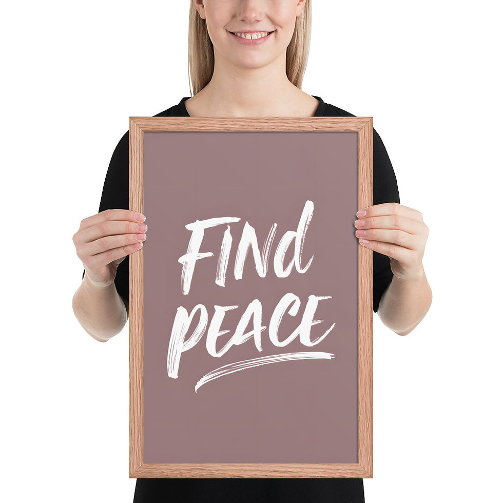 Thumbnail: Find Peace | Motivational Art