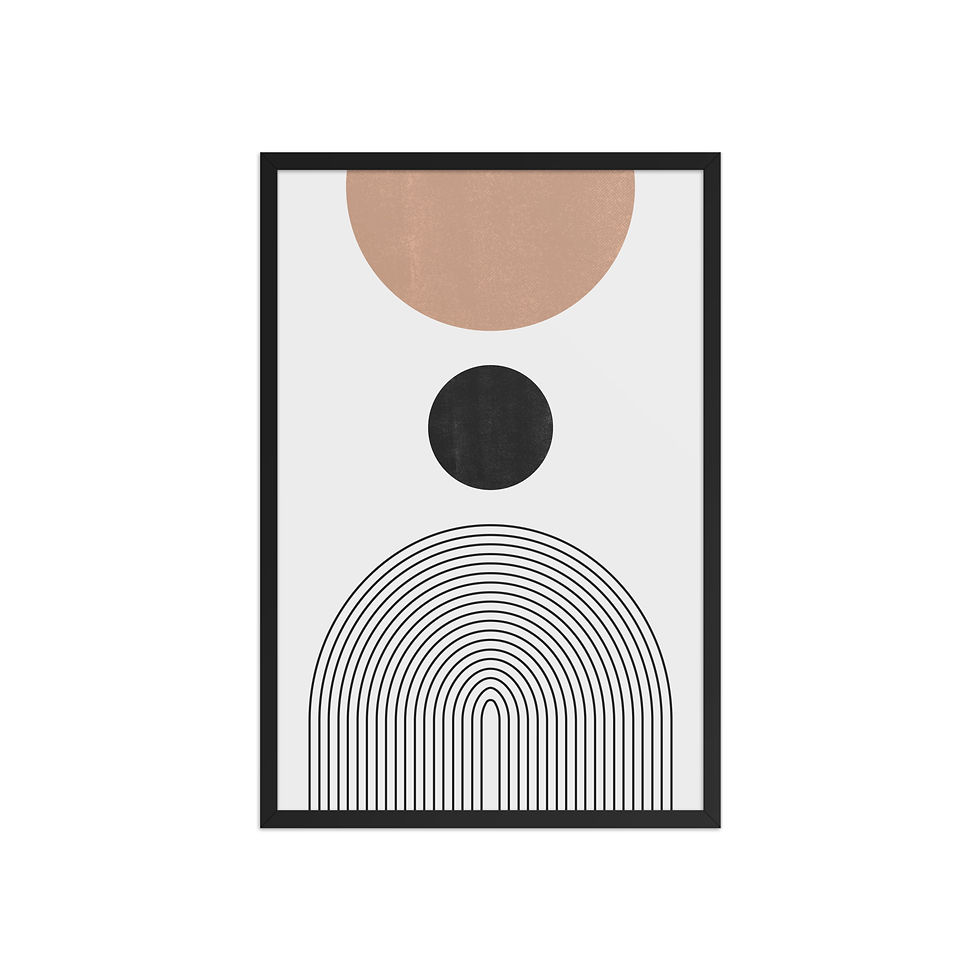 Thumbnail: Meet Me Halfway Boho Art Print