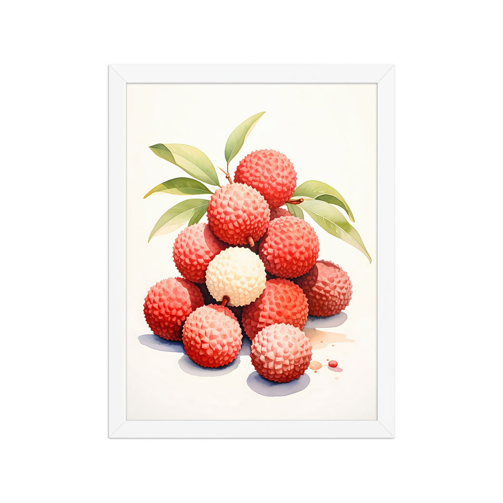 Thumbnail: Minimalist Lychee Print
