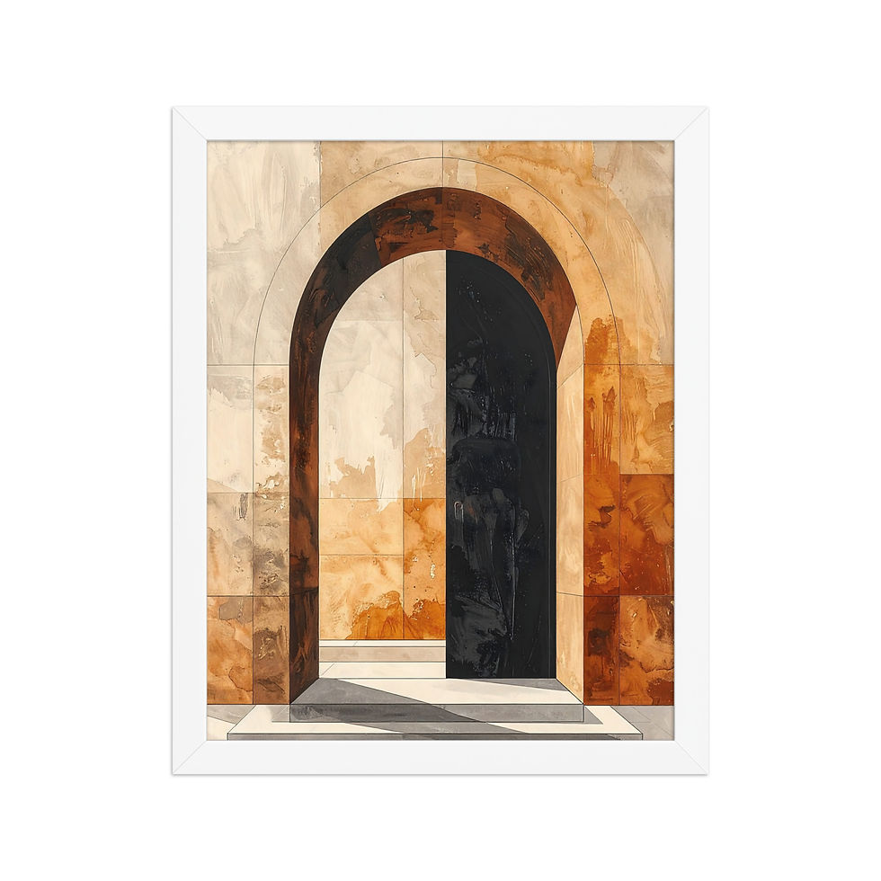 Thumbnail: Abstract Arch Art Print