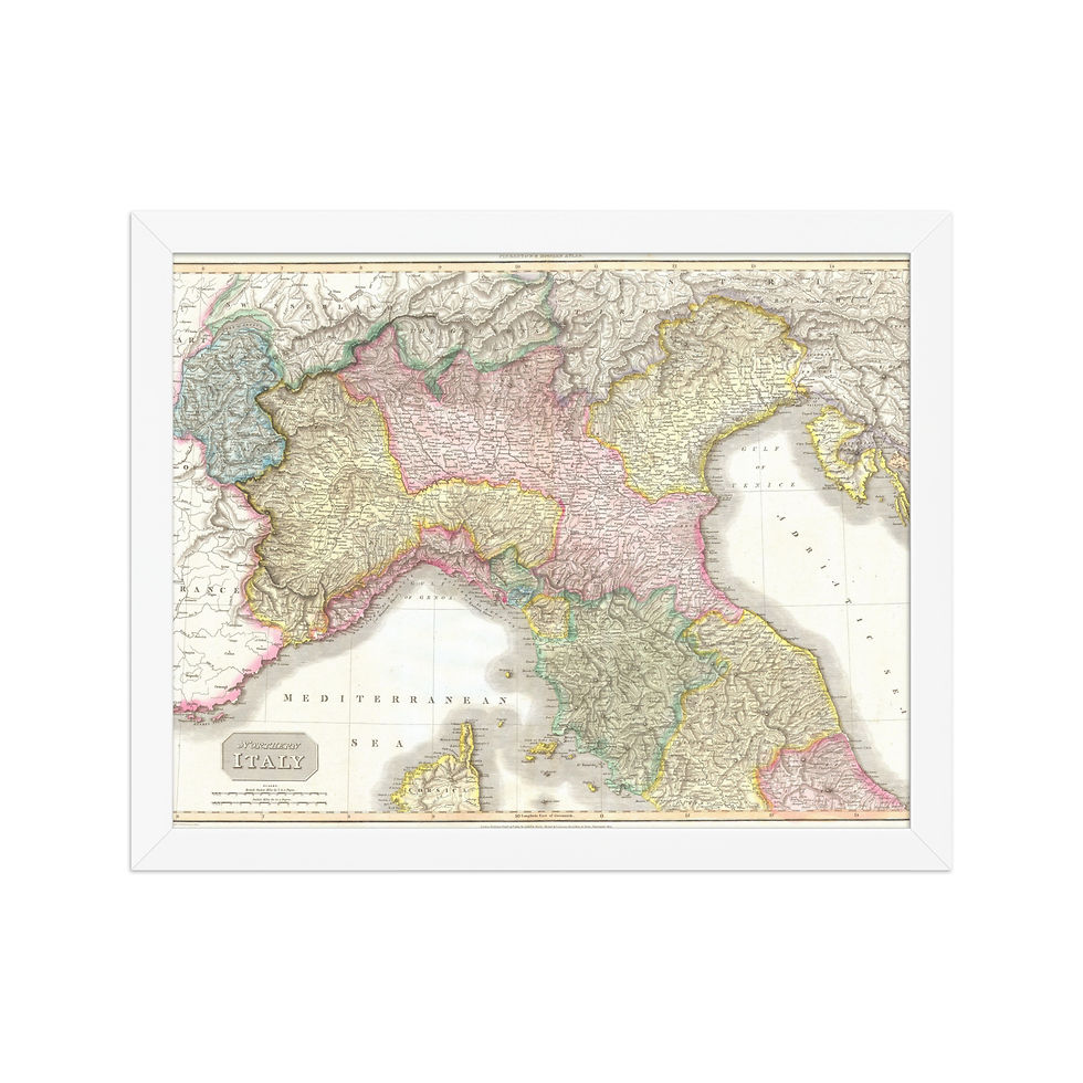 Thumbnail: Vintage World Maps: Timeless Art for Home and Office Decor Italy