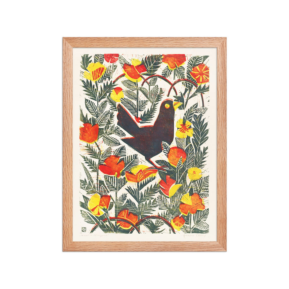 Thumbnail: Folk Nature Print