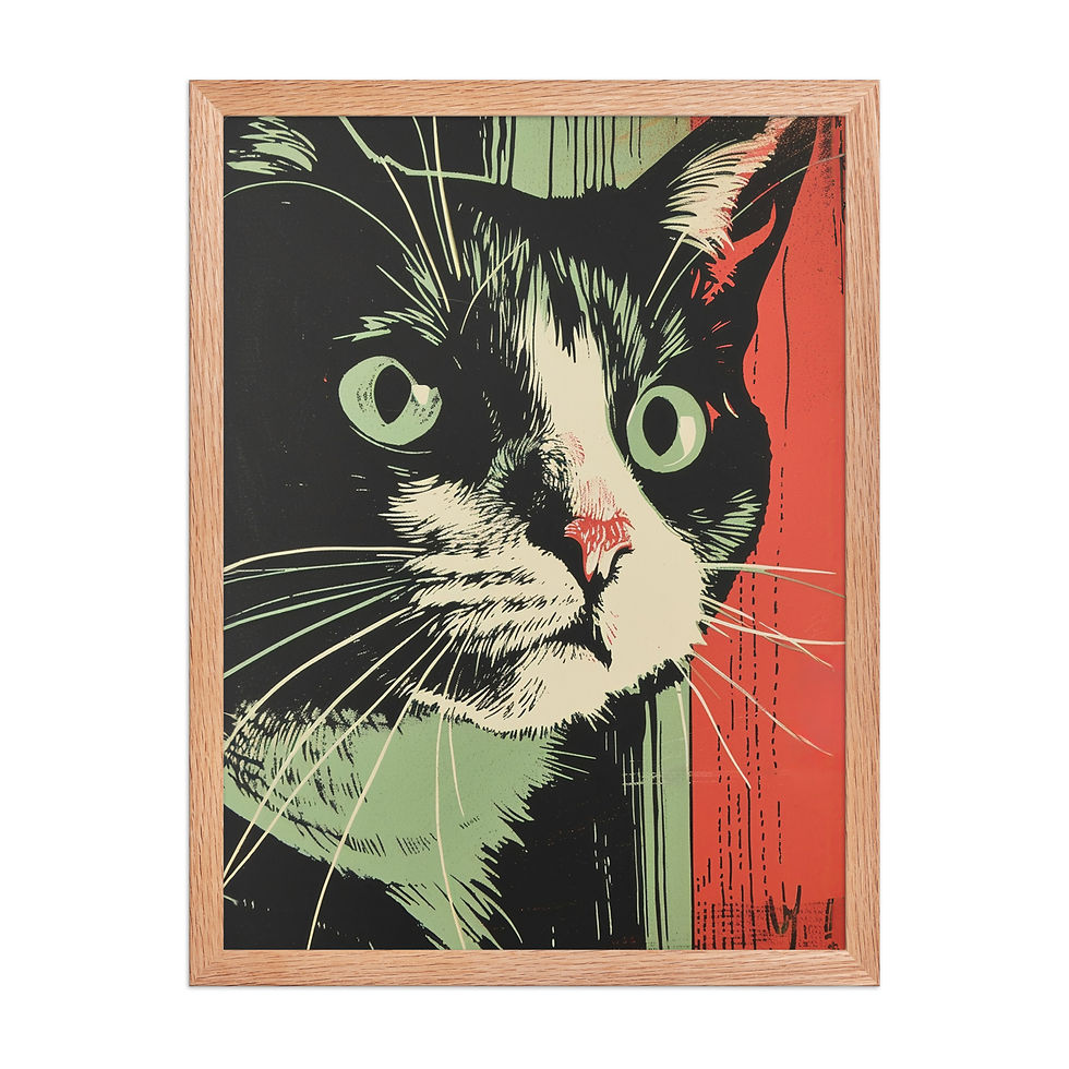 Thumbnail: Looking | Framed Art for Living Room Decor