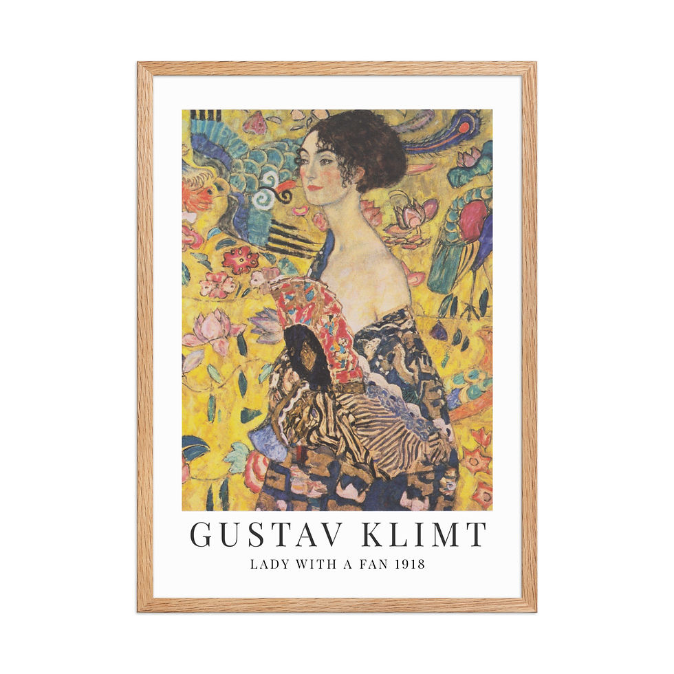 Thumbnail: Gustav Klimt Lady With a Fan