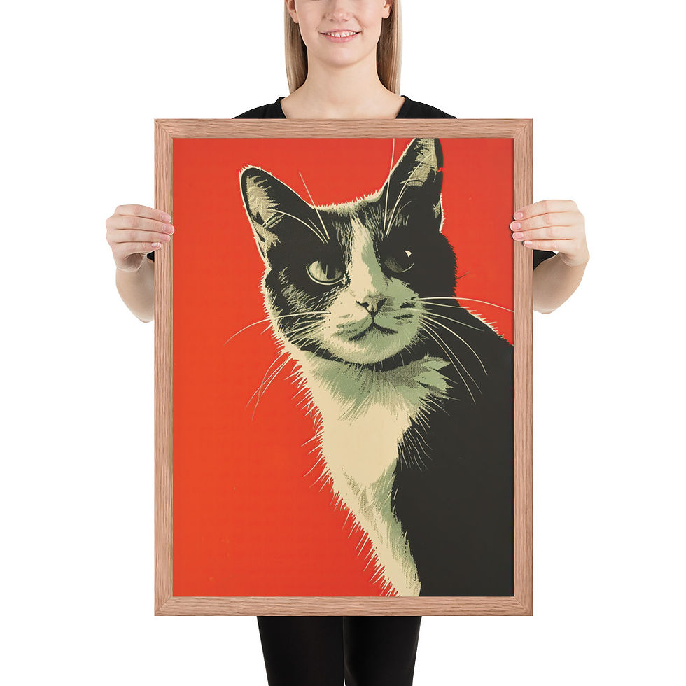 Thumbnail: Red | Framed Art for Living Room Decor