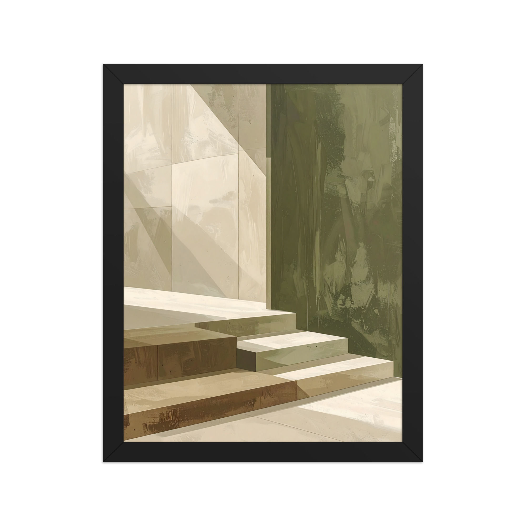 Abstract Staircase Wall Art
