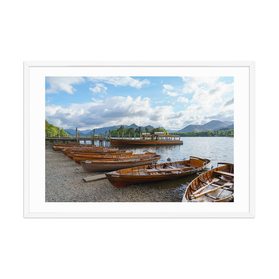 Thumbnail: Derwentwater | Framed Landscape Photography Poster 