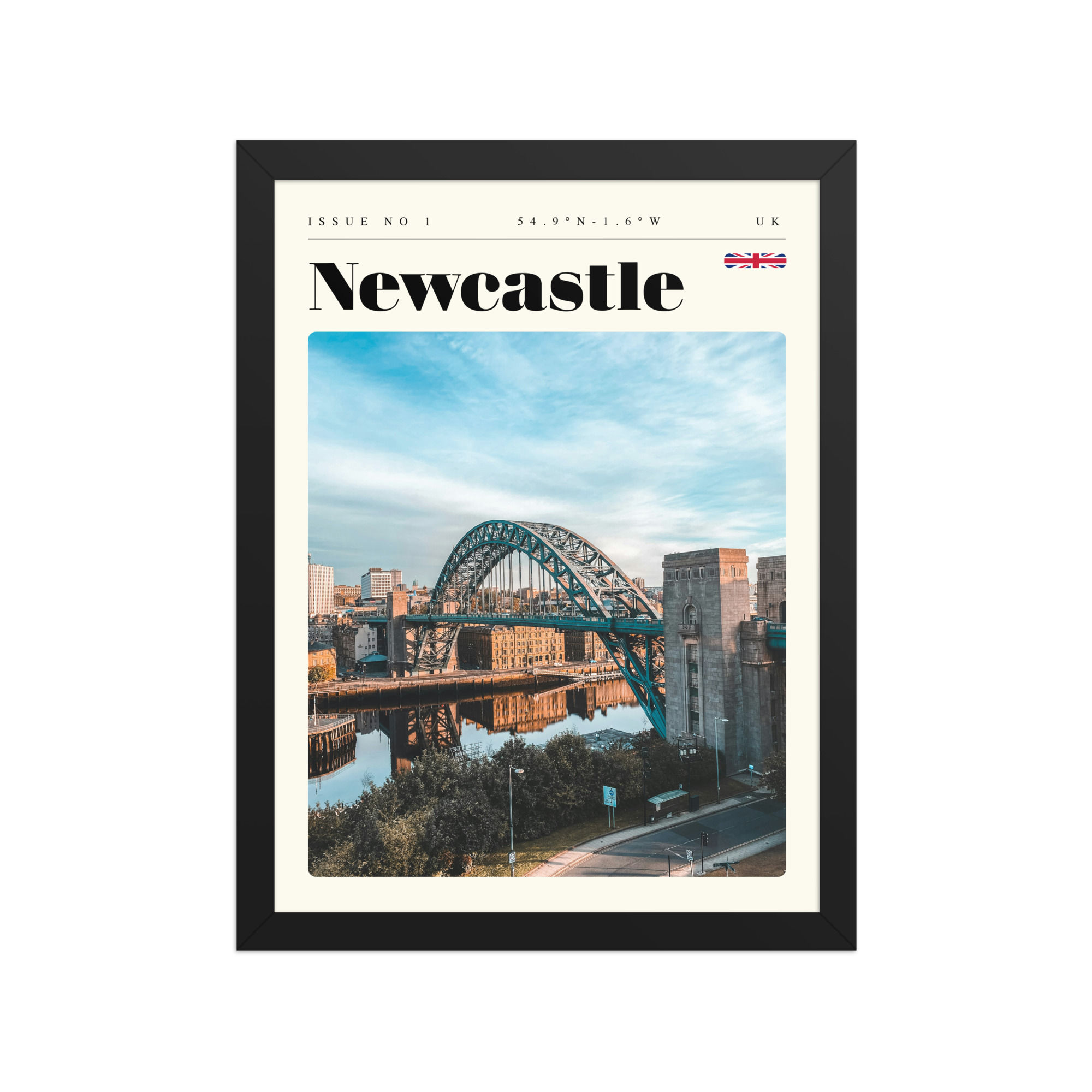 Newcastle | Framed Travel Posters: Explore Iconic European City Prints