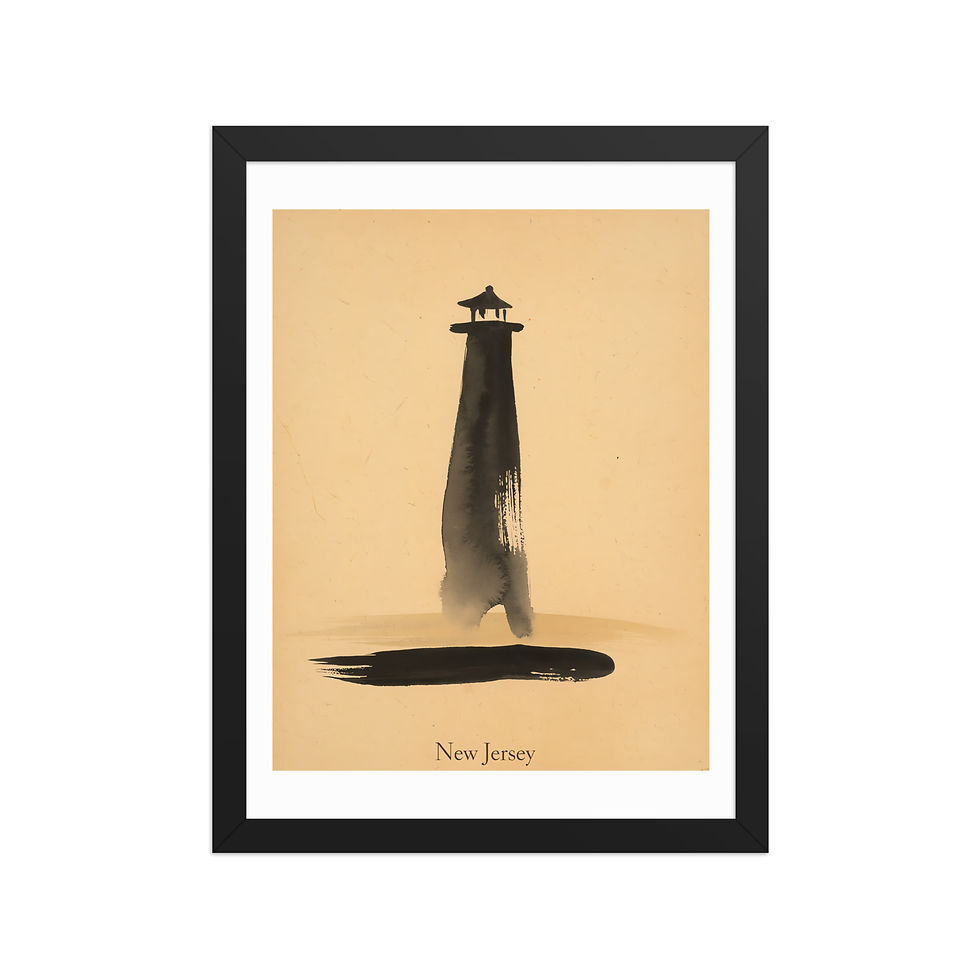 Thumbnail: New Jersey US State Poster