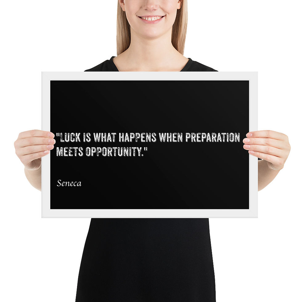 Thumbnail: Framed Stoic Wisdom for Daily Motivation