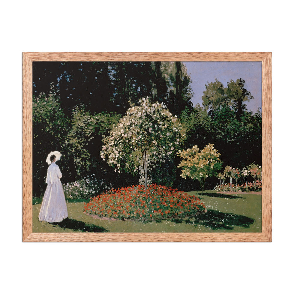 Thumbnail: Woman in the Garden Claude Monet
