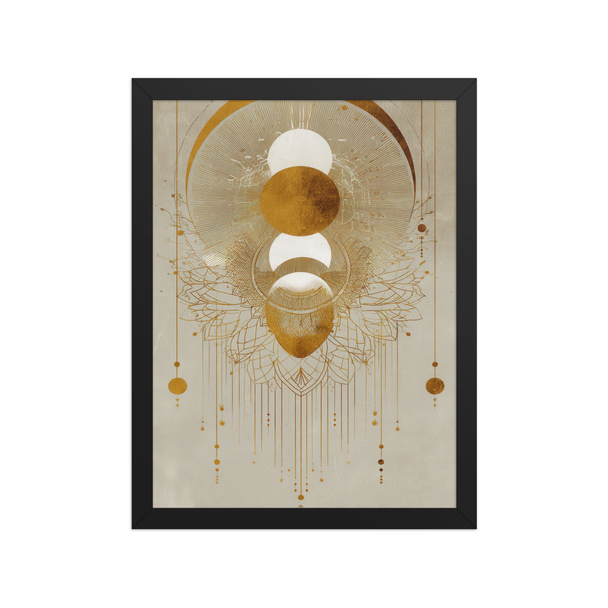 Framed Boho Art – Cozy Living Room Decor