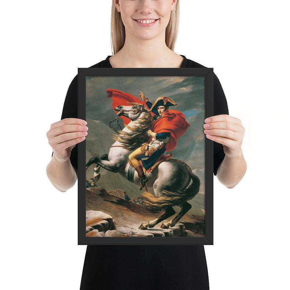 Thumbnail: Napoleon Portrait Art Print