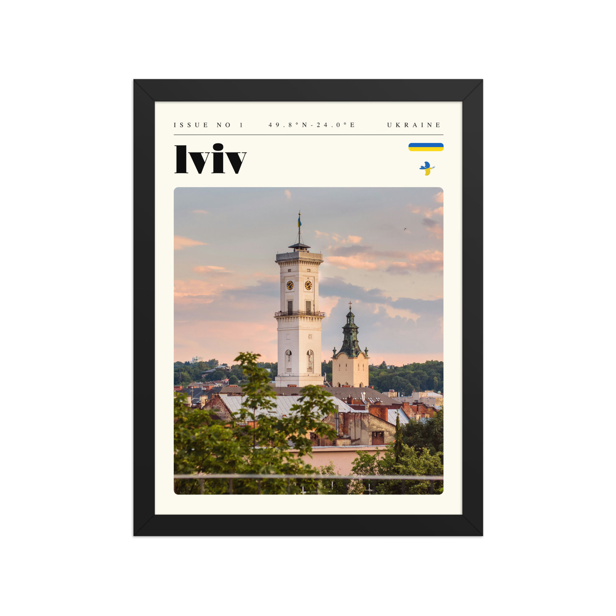 Lviv | Framed Travel Posters: Explore Iconic European City Prints