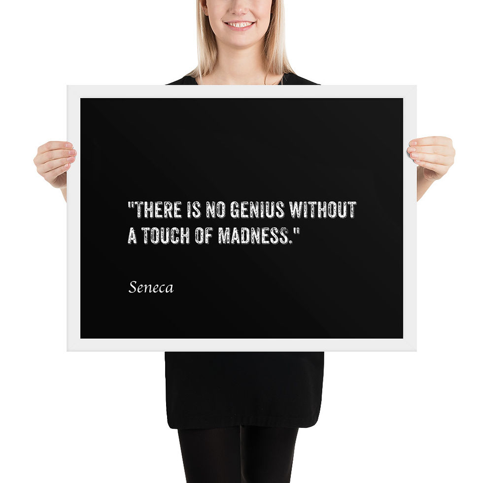 Thumbnail: Tranquil Stoic Quote Art for Serene Spaces
