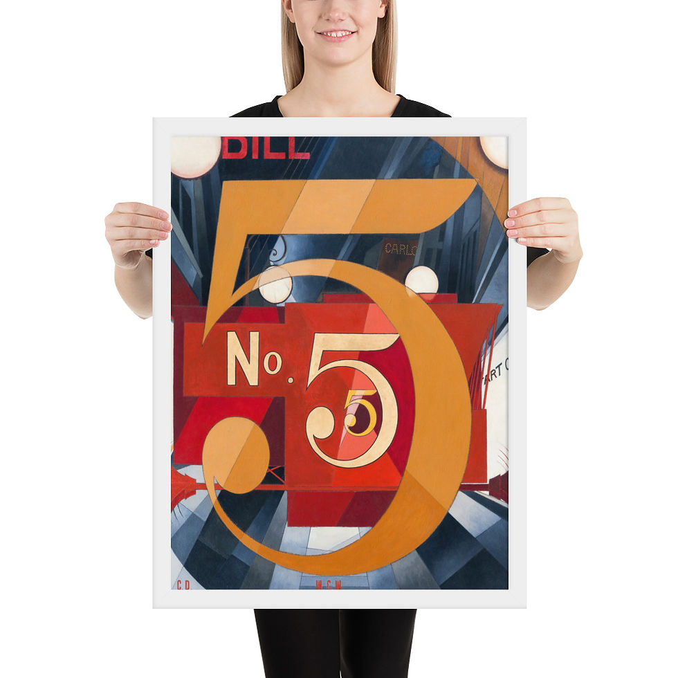 Thumbnail: I Saw the Figure 5 in Gold | Charles Demuth