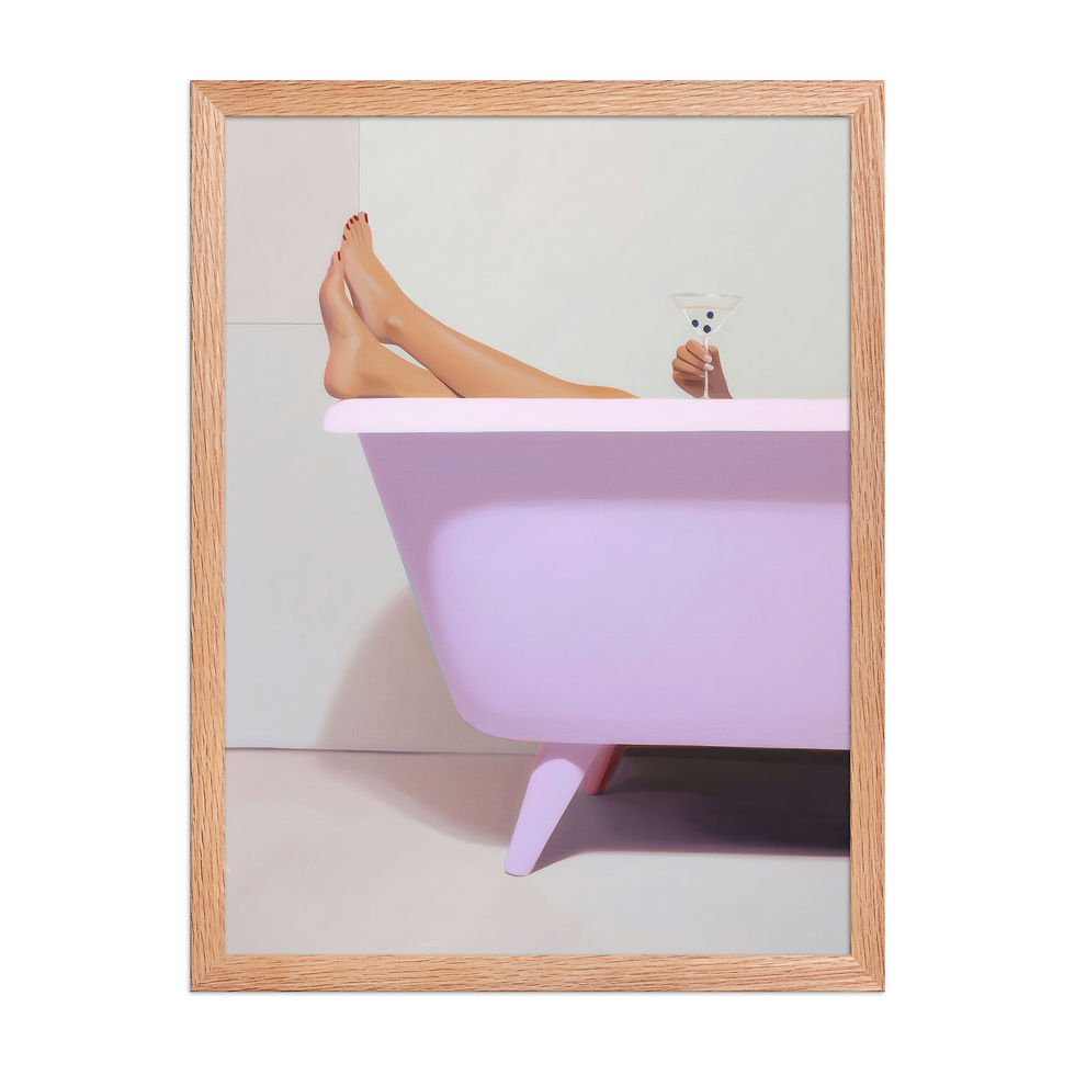 Thumbnail: Maximalist Art Print | Bathroom Walls