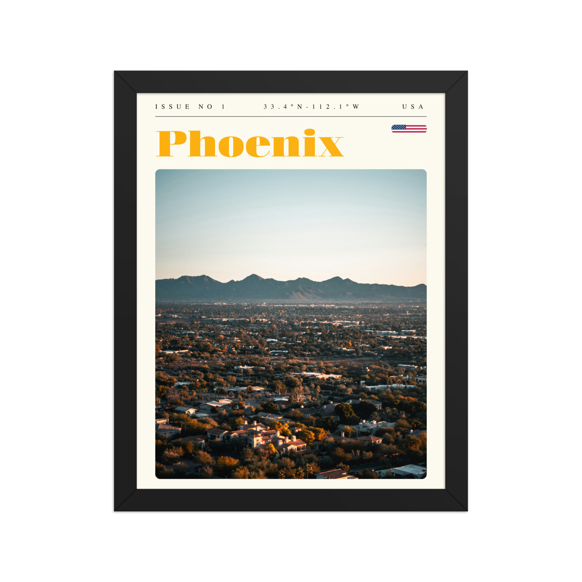 Phoenix | Framed USA Travel Posters