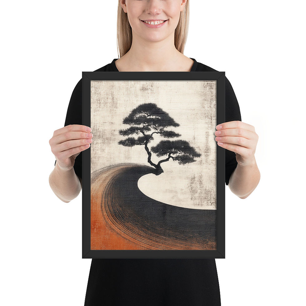 Thumbnail: Japandi Tree hanging over a Cliff