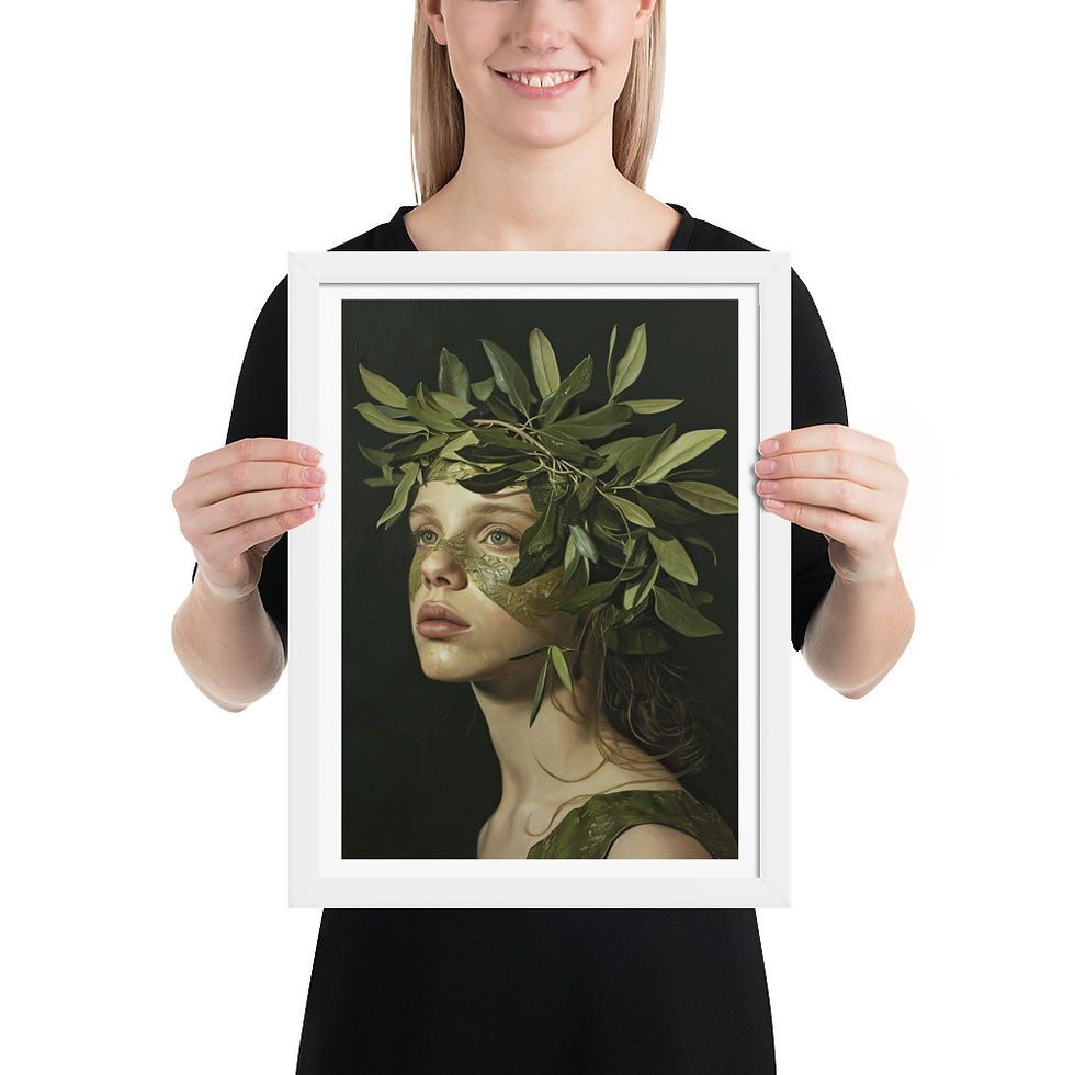 Thumbnail: Striking Abstract Framed Wall Decor for Modern Homes